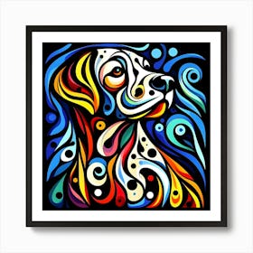 Dalmatian Dog Art Print