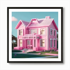 Barbie Dream House (582) Art Print