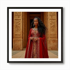 Egyptian Princess 1 Art Print