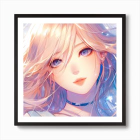 Anime Girl (20) Art Print