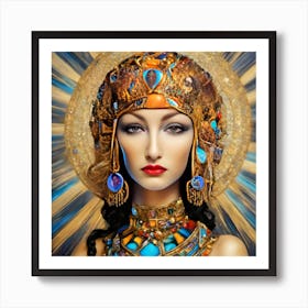 Egyptian Beauty Art Print