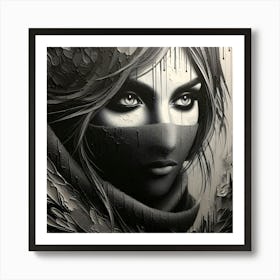 Exotic Beauty Artwork 63 Art Print