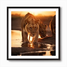 Aslan Gigapixel Very Compressed Width 4896px Art Print