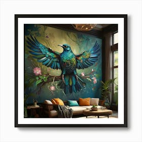 Bird Of Paradise Art Print