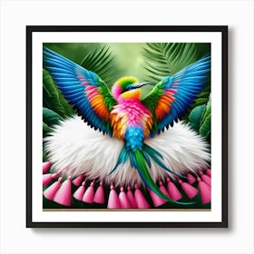 Colorful Bird 1 Art Print