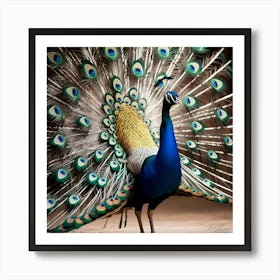 Peacock Poster