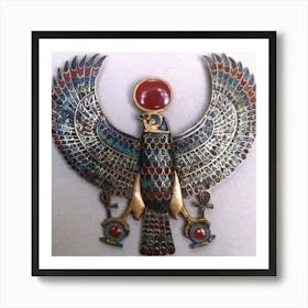 Egyptian Eagle 5 Art Print