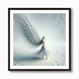 Angel Wings 45 Art Print