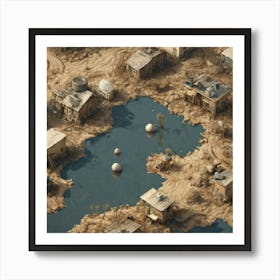 Deserted Village 17 Art Print