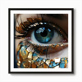 Diamond Eye Art Print