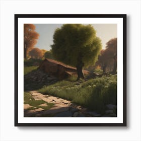 House In The Woods 7 Art Print