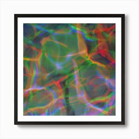 Abstract Light Art Print