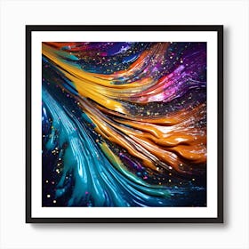 Abstract Painting 186 Art Print