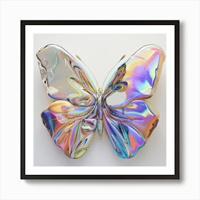 Butterfly Mask Poster