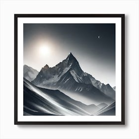 Mountain Landscape 44 Art Print