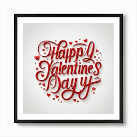 Happy Valentine'S Day 6 Art Print