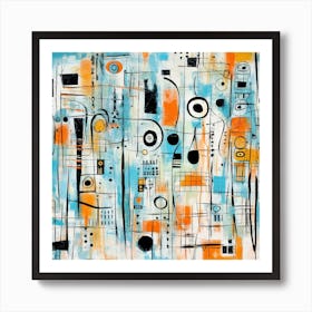 Abstract Painting 309 Art Print