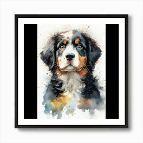 Bernese Mountain Dog Poster