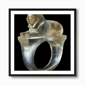 Egyptian Sphinx Ring Art Print