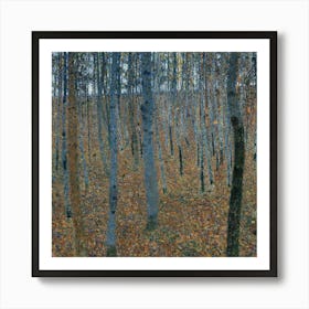 Woods By Gustav Klimt Art Print