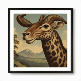 Default Default Vintage And Retro Animal Advertising Aestethic 1 Art Print