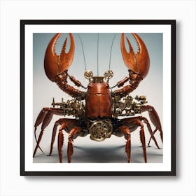 Mechanical Lobster Art Print