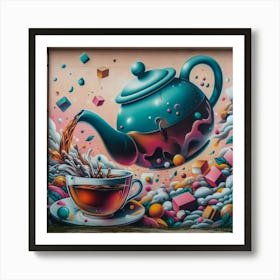 Tea Art 259 Art Print