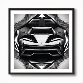 Chevrolet Concept Car 1 Art Print