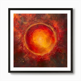 Root Chakra (Muladhara) 3 Art Print