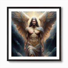 Angel Of The Sky 1 Art Print