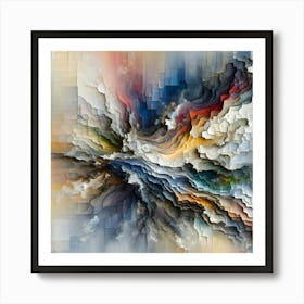 Abstract - Abstract Stock Videos & Royalty-Free Footage Art Print