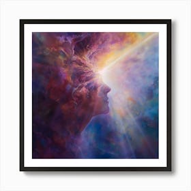 Crown Chakra (Sahasrara) 1 Art Print