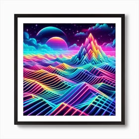 Psychedelic Art 1 Art Print