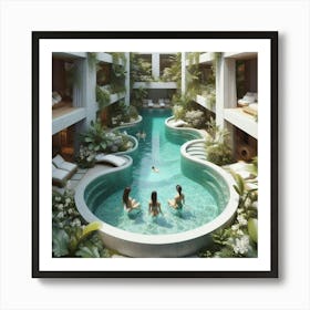 Swimming Pool Art Print