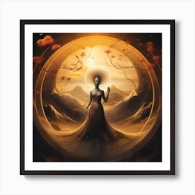 Chronicles of the Celtic Voyager: Golden Epoch Nomad 3 Art Print