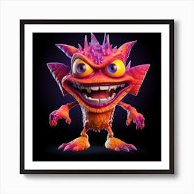 Monster Monster Monster Monster Monster Monster Monster Monster Monster Art Print