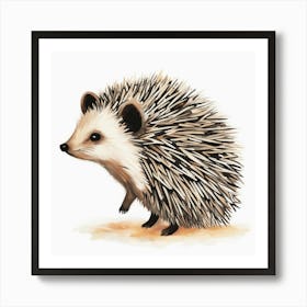 Hedgehog Art Print