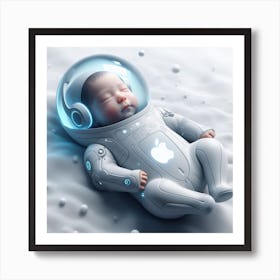 Baby In Space 1 Art Print