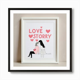 Love Story Art Print