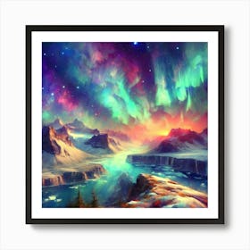 Aurora S Symphony 1 Art Print