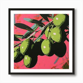 Olives Pop Art 2 Art Print