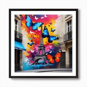 Paris Eiffel Tower 57 Art Print