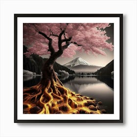 Tree Of Fuji Art Print