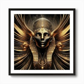 Egyptian Goddess 3 Art Print