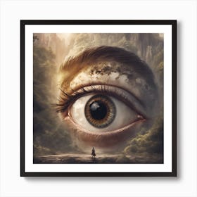 We have the same eye, but we do not have the same freshness 2 Art Print