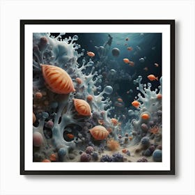 Dynamic Formation Of Life 2 Art Print