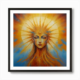 Sun Goddess Art Print