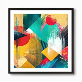 Abstract Painting 14 Art Print