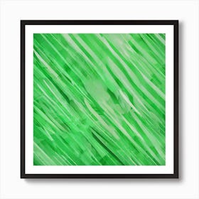 Abstract Green Background 3 Art Print