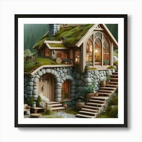 Fairy House Art Print